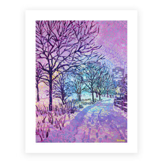 Chicago Snow Print