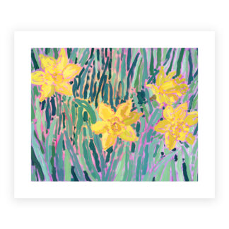 Yellow Daffodils Print