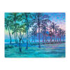 Coconut Trees at Dusk